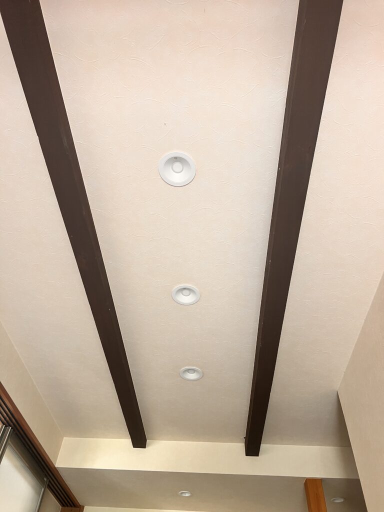 蛍光灯からLED照明に交換！